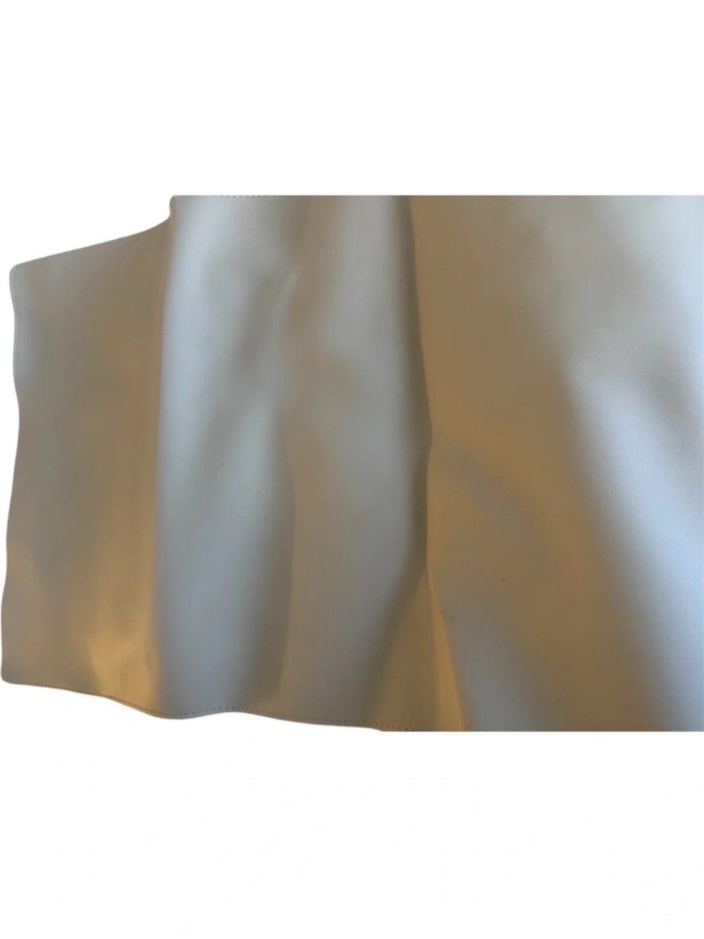 Wolaile | Big leather waterproof keyboard Desk Pad 36x17 inch Ivory White